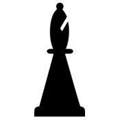 portablejim 2D Chess set   Bishop 1