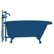 bathtub silhouette  2 