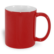 Raudonas 330 ml sublimacinis puodelis